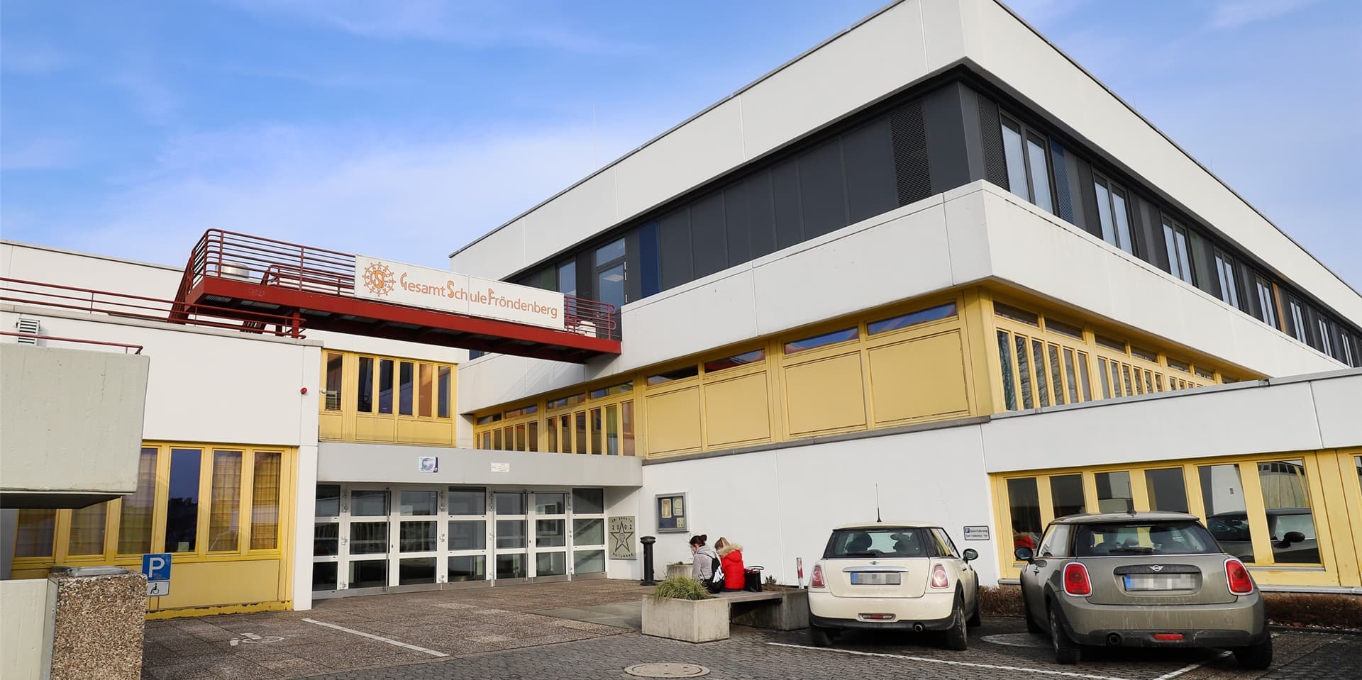 Außenansicht der Gesamtschule Fröndenberg