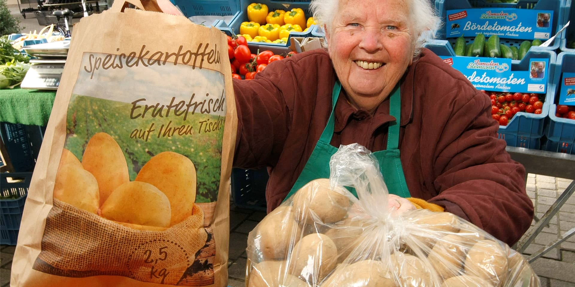 Über 60 Jahre lang verkaufte Margret Poth ihre Waren auf dem Kamener Wochenmarkt. Am Sonntag starb sie.