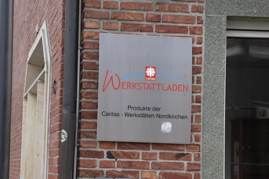 title attribut Der Caritas-Werkstattladen in Werne am Moormannplatz ist seit dem ersten Corona-Lockdown geschlossen.