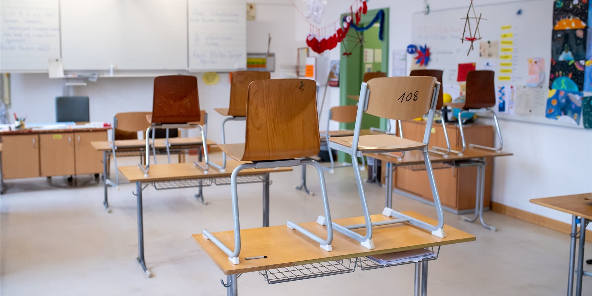 Leere Klassenzimmer – das ist für die Elternvertreter keine dauerhafte Perspektive. (symbolbild)