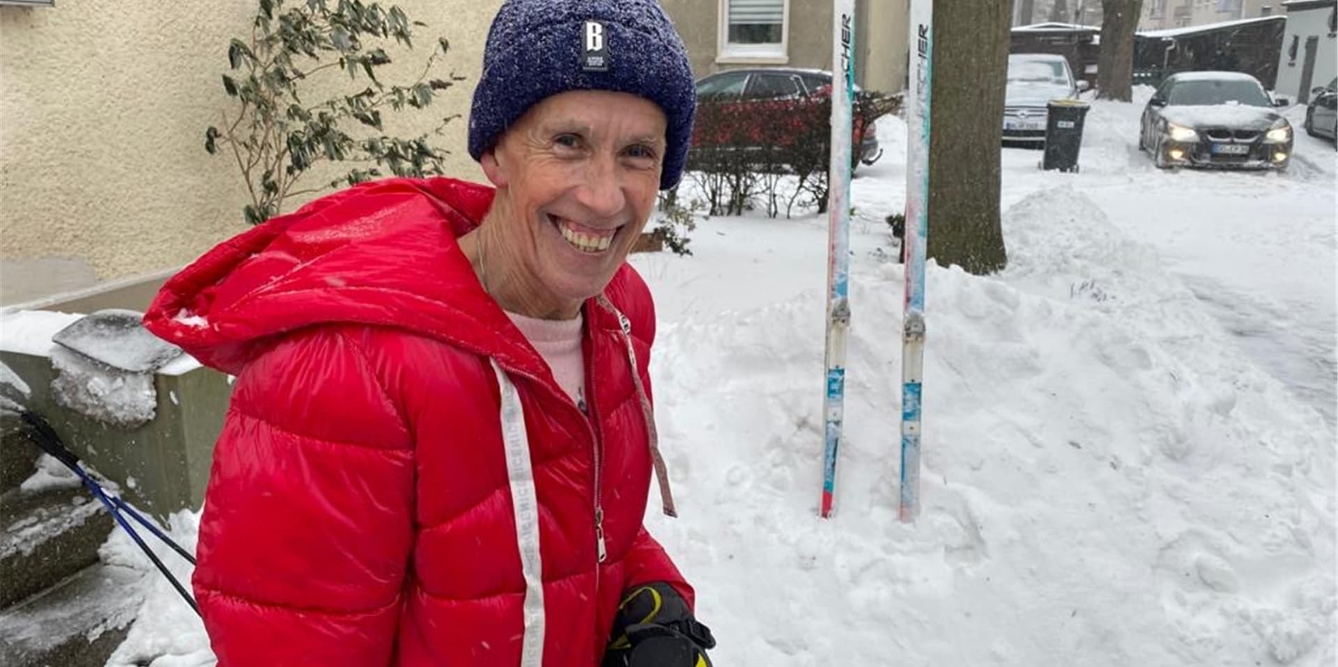 Freut sich über den vielen Schnee: Wetterexperte Burkhard Dreischer.