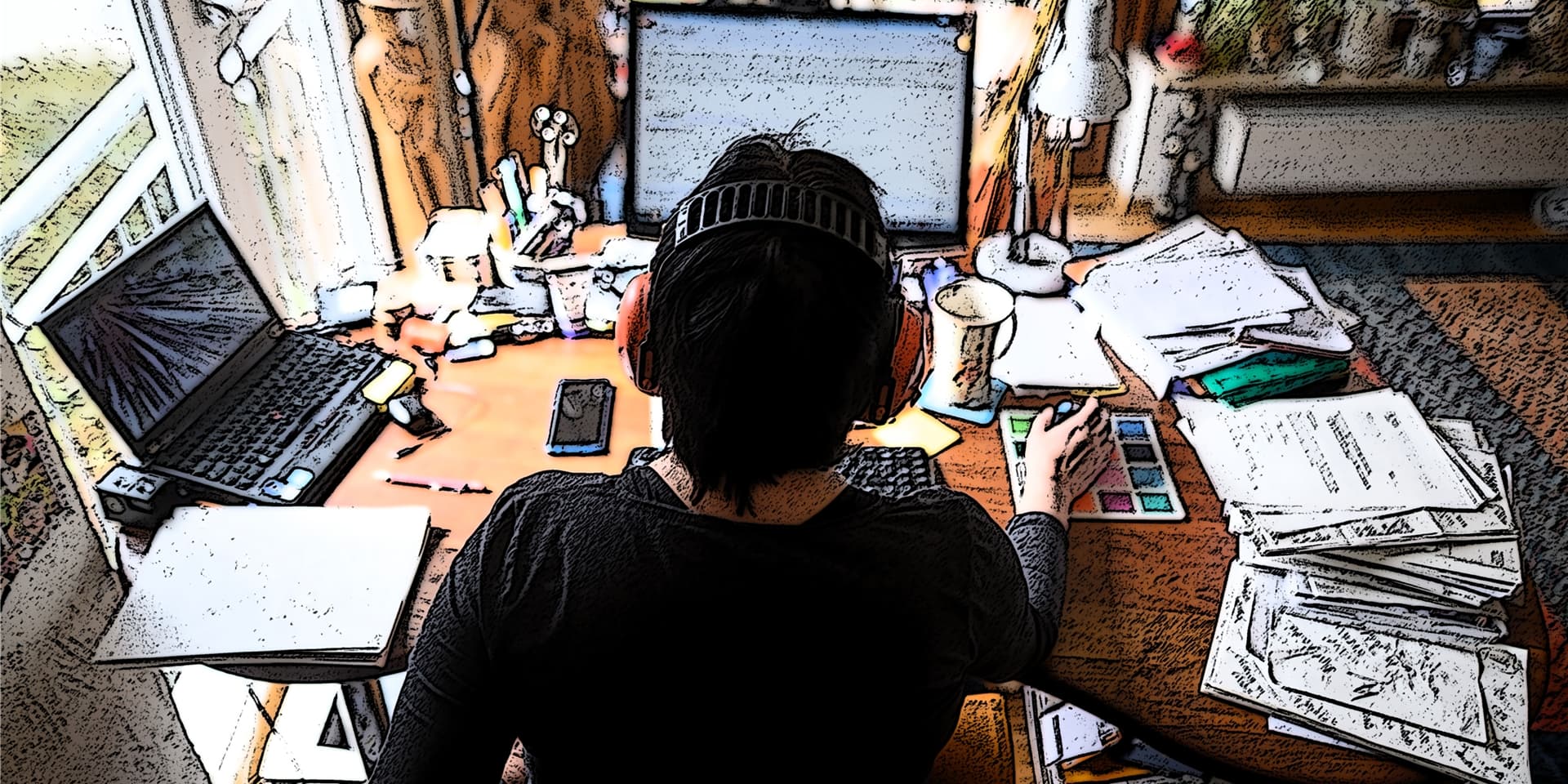 Heimarbeit – früher verpönt, heute gewünscht.