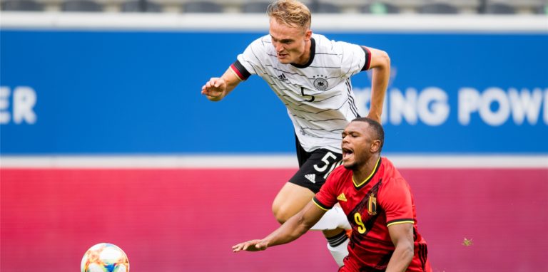 Amos Pieper stürmt für die deutsche Nationalmannschaft: Der Nordkirchener Bundesliga-Spieler wurde für die U21-EM nominiert.