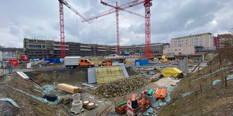 Im „Kaiserquartier“ in der östlichen Innenstadt kommen bald 134 neue Mietwohnungen auf den Markt – allerdings frei finanziert.