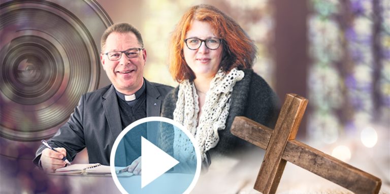Pfarrerin Kerstin Schiffner und Pfarrer Michael Ortwald.