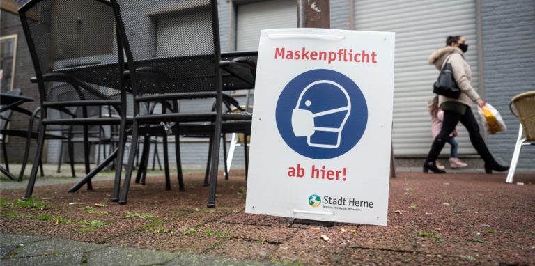 Nur noch zwei Kommunen befinden sich am Freitag unter einer Inzidenz von 100.