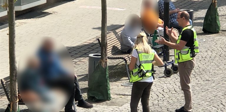 Das Team des Ordnungsamtes (hier ein Archivbild) war am Vatertag morgens und nachmittags unterwegs.