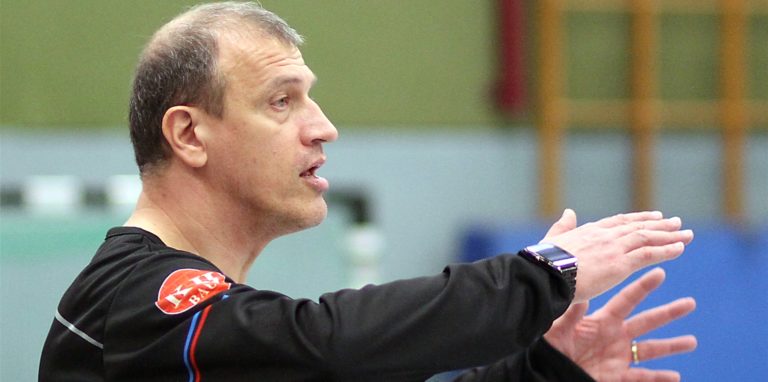 Axel Taudien stand schon lange nicht mehr mit seiner Mannschaft in der Halle.
