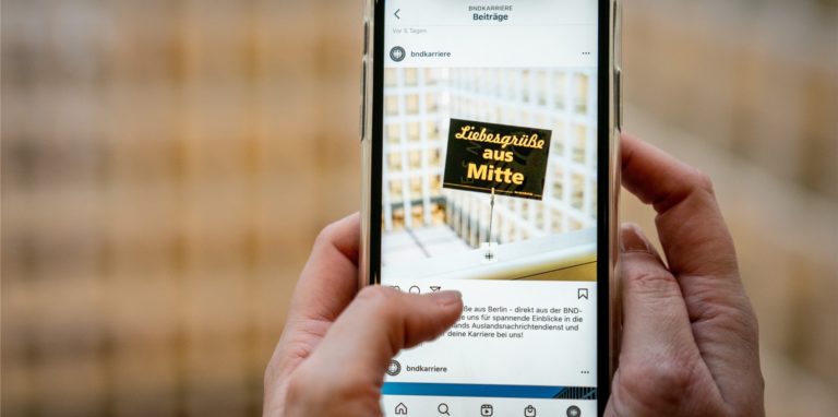 Der Bundesnachrichtendienst (BND) baut seine Social-Media-Aktivitäten mit einem eigenen Instagram-Account aus.