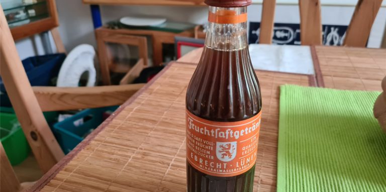 Welchen Fruchtsaft die Limonade aus Lünen enthält, lässt sich nur noch erraten.