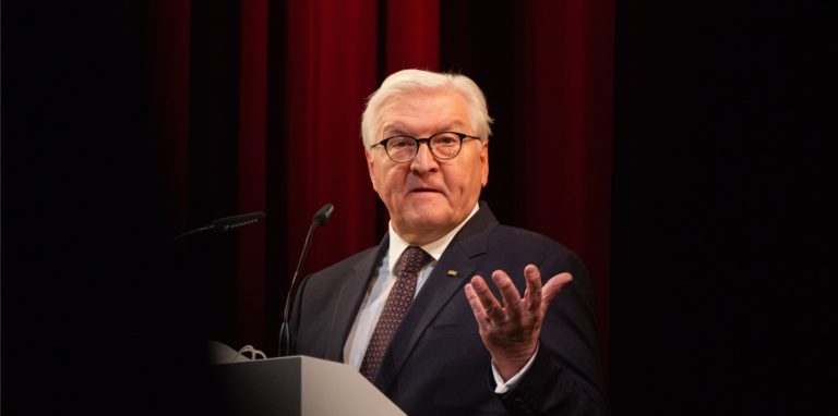 Bundespräsident Frank-Walter Steinmeier bewirbt sich um eine zweite Amtszeit.