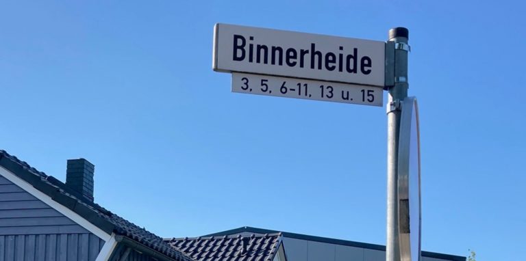 Das Haus Binnerheide Nummer 15 in der Nachbarschaft von Ültje gehört zu den Häusern, die die Stadt gekauft hat.