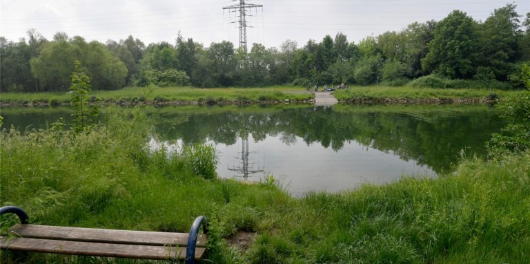 Ungefähr an dieser Stelle sollen die vier Männer in den Datteln-Hamm-Kanal gesprungen sein.