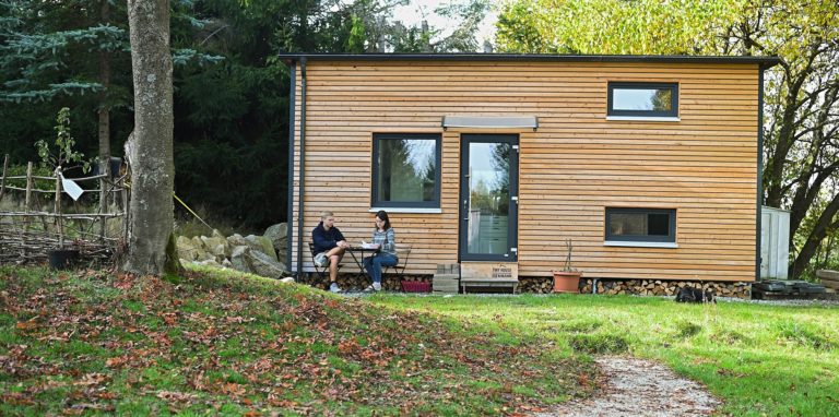 In Mehlmeisel im Fichtelgebirge gibt es das erste Tiny-House-Dorf Deutschlands.