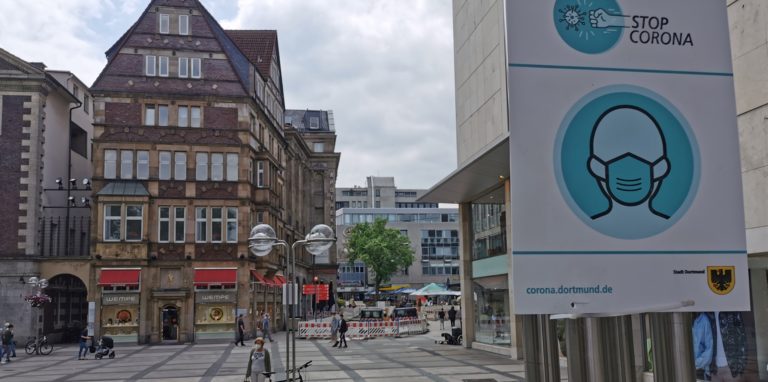 Osten- und Westenhellweg gehören in Dortmund weiterhin zu den Zonen mit Maskenpflicht.