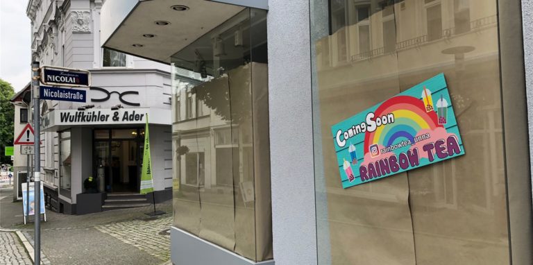 In der Morgenstraße eröffnet mit „Rainbow Tea“ ein neuer Bubble-Tea-Laden in der Unnaer Innenstadt.