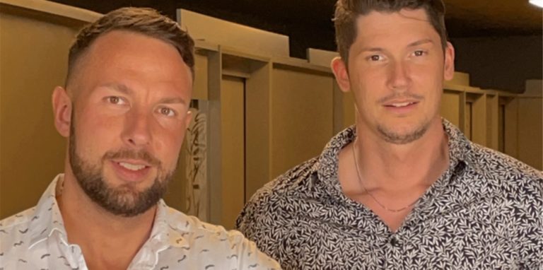 Oliver Winter (l.) und Jens Vatheuer eröffnen ein Sonnenstudio an der Steinstraße in Werne.