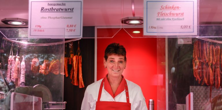 Die Fleischerei Zimmermann gehört mit ihrem Stand seit 30 Jahren zum festen Bestandteil des Nordmarktes.