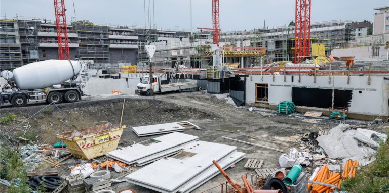 Im Kaiserquartier in der östlichen Innenstadt entstehen 134 privat finanzierte Mietwohnungen. Nun steigt auch die Stadt in den Wohnungsbau ein.