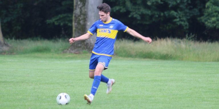 Luca Dombrowski wird in den nächsten Spielen nicht für den SV Herbern auf dem Platz stehen.