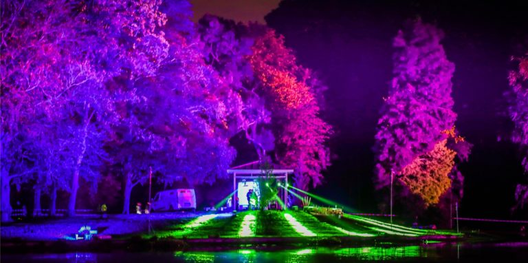 Das letzte richtige Lichterfest im Westfalenpark gab es 2019 – vor Corona.