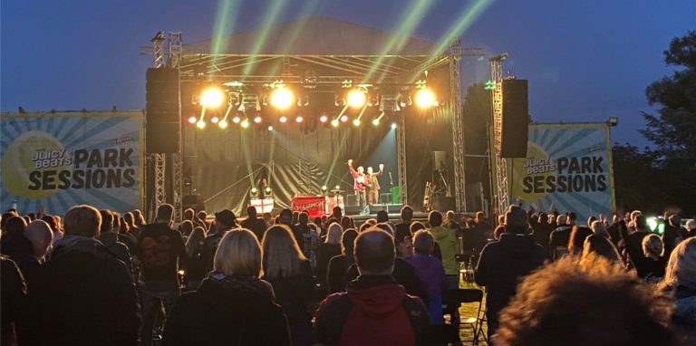 Campino sorgte am Mittwochabend (4.8.) für Gänsehaut-Momente im Westfalenpark.