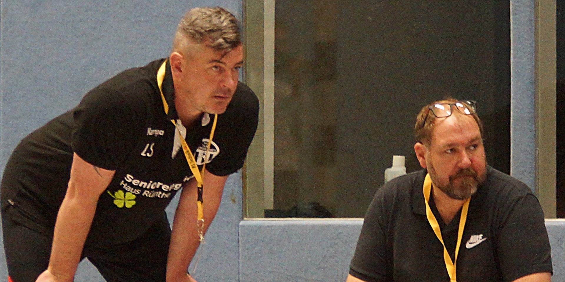 Lars Stratmann (li.) und Ingo Wagner legten mit dem HC TuRa Bergkamen am Wochenende zwei Siege hin.