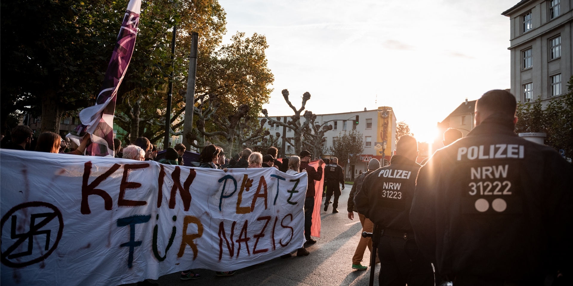 Eine Demonstration gegen rechts soll Montag (23.8.) in Dortmund stattfinden.