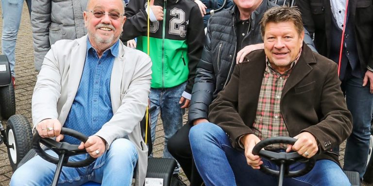 Ludger Stratmann (links) und Bruno Knust, hier auf einem Bild aus dem Jahr 2017, waren viele Jahre lang Weggefährten.