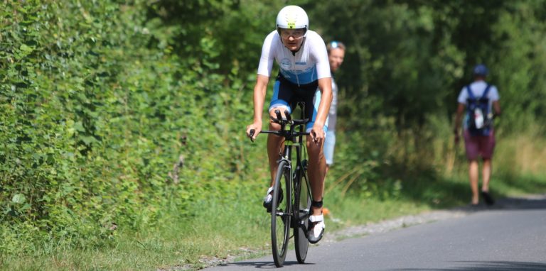 Kamil Jablonski fühlt sich auf dem Rad am wohlsten.