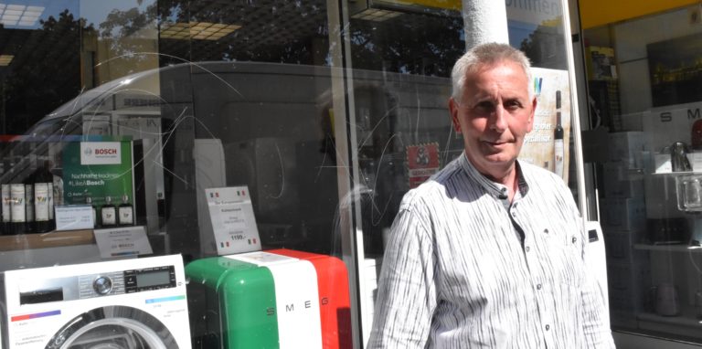Auch beim Elektrofachmarkt von Uli Weichert müssen sich Kunden auf lange Lieferzeiten einstellen.