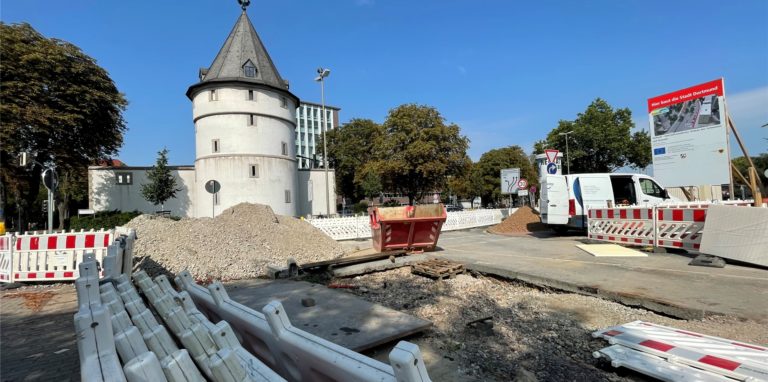 Am Dortmunder Wall wird bereits der nächste Bomben-Blindgänger vermutet.