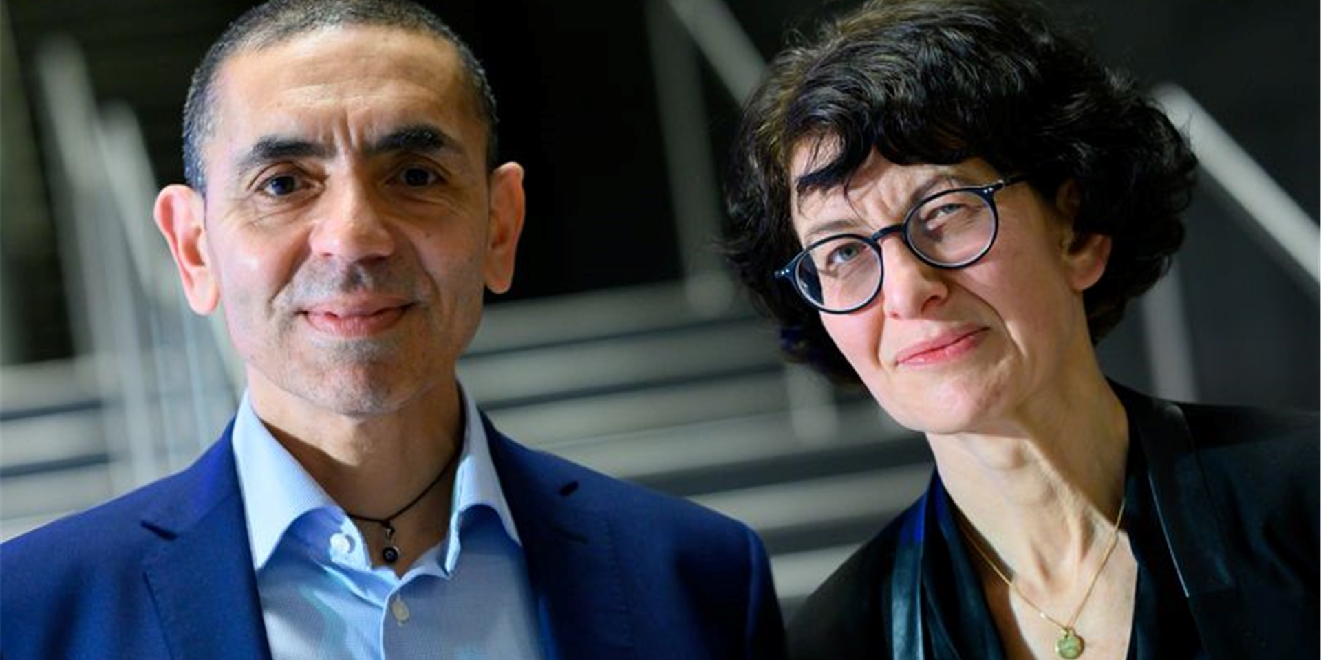 Biontech-Gründerpaar Ugur Sahin und Özlem Türeci.