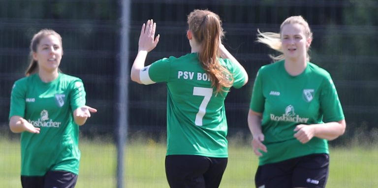 Der PSV Bork hatte gegen die DJK Adler Buldern viel Grund zu jubeln.
