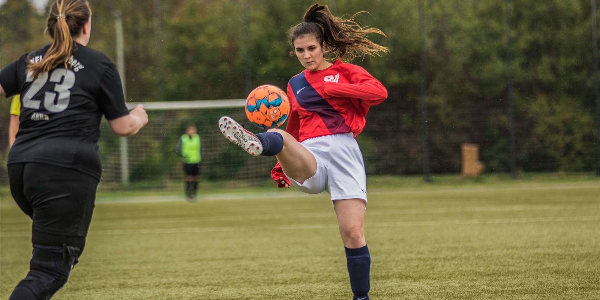 Laura Kardanov traf zum 3:1 für die SG Selm/Südkirchen.