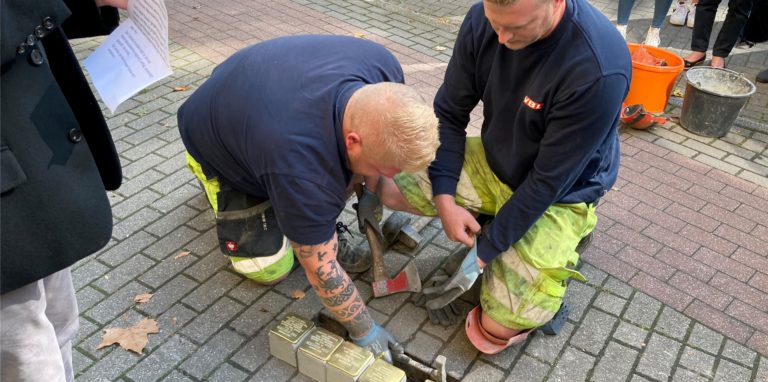 Diese Stolpersteine erinnern an das traurige Schicksal Lüner Jüdinnen und Juden.