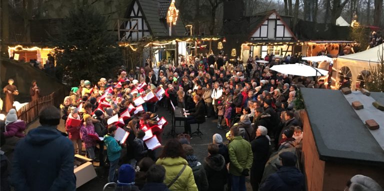 Im vergangenen Jahr konnte der Adventsmarkt in der Freilichtbühne, hier auf einem Archivbild zu sehen, nicht stattfinden. Nun ist klar, ob die Mitglieder in diesem Jahr einen Markt anbieten möchten.