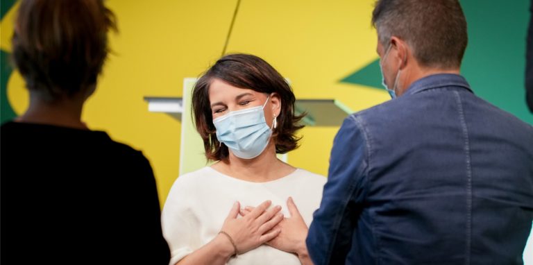 Die Grünen gehen von einer künftigen Regierungsbildung mit der SPD aus.