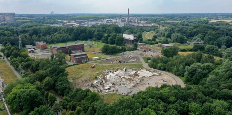 Das Archivbild zeigt einen Teil des zum „Wirtschaftsstandort Lippholthausen“ gehörenden ehemaligen Steag-Geländes.