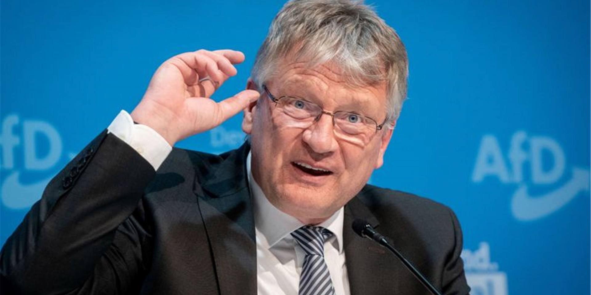 AfD-Parteichef Jörg Meuthen kandidiert nicht mehr für den Vorsitz.