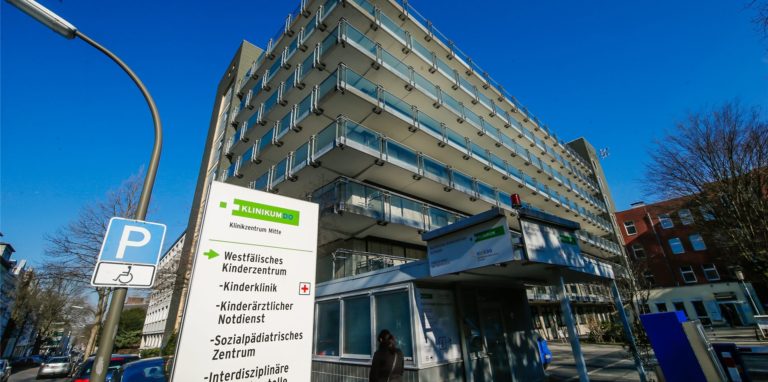 Die Dortmunder Kinderklinik arbeitet aktuell an ihrer Kapazitätsgrenze.