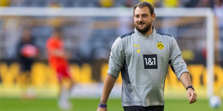 René Maric ist seit dem Sommer Co-Trainer bei Borussia Dortmund.