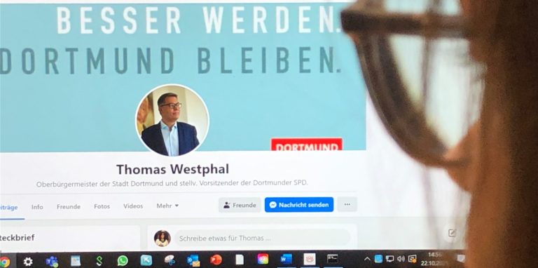 Der privat betriebene Facebook-Account von Thomas Westphal wirft Fragen auf.