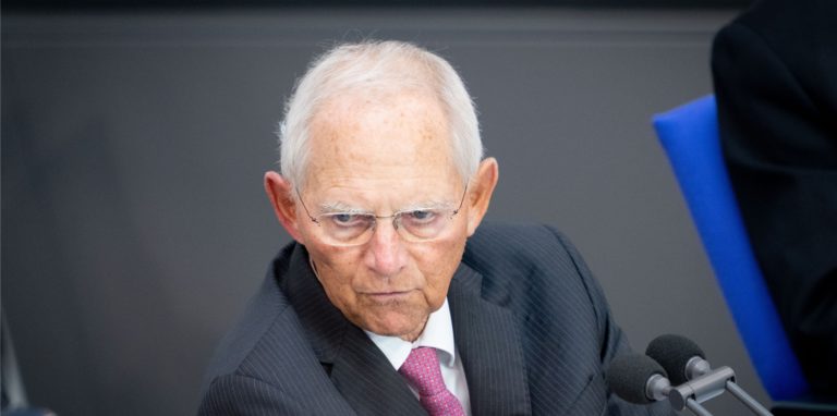 Wolfgang Schäuble muss sein Amt als Bundestagspräsident abgeben.