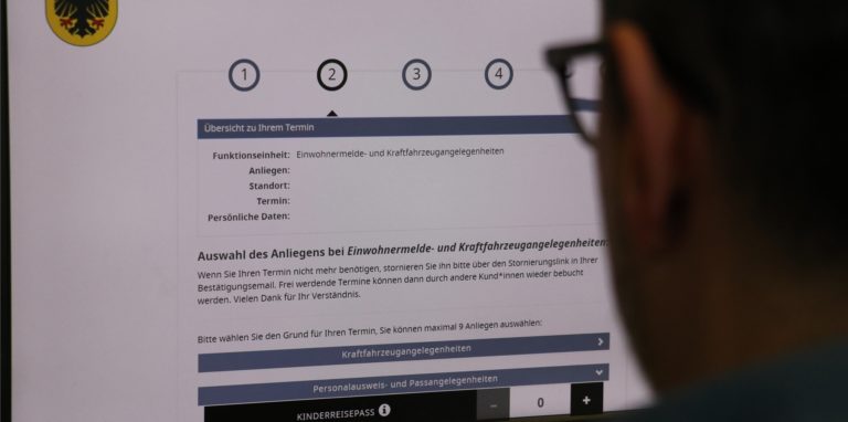 Die neue Software soll die Terminbuchung erleichtern.