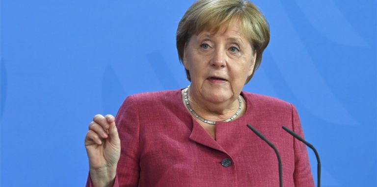 Angela Merkel (CDU), geschäftsführende Bundeskanzlerin