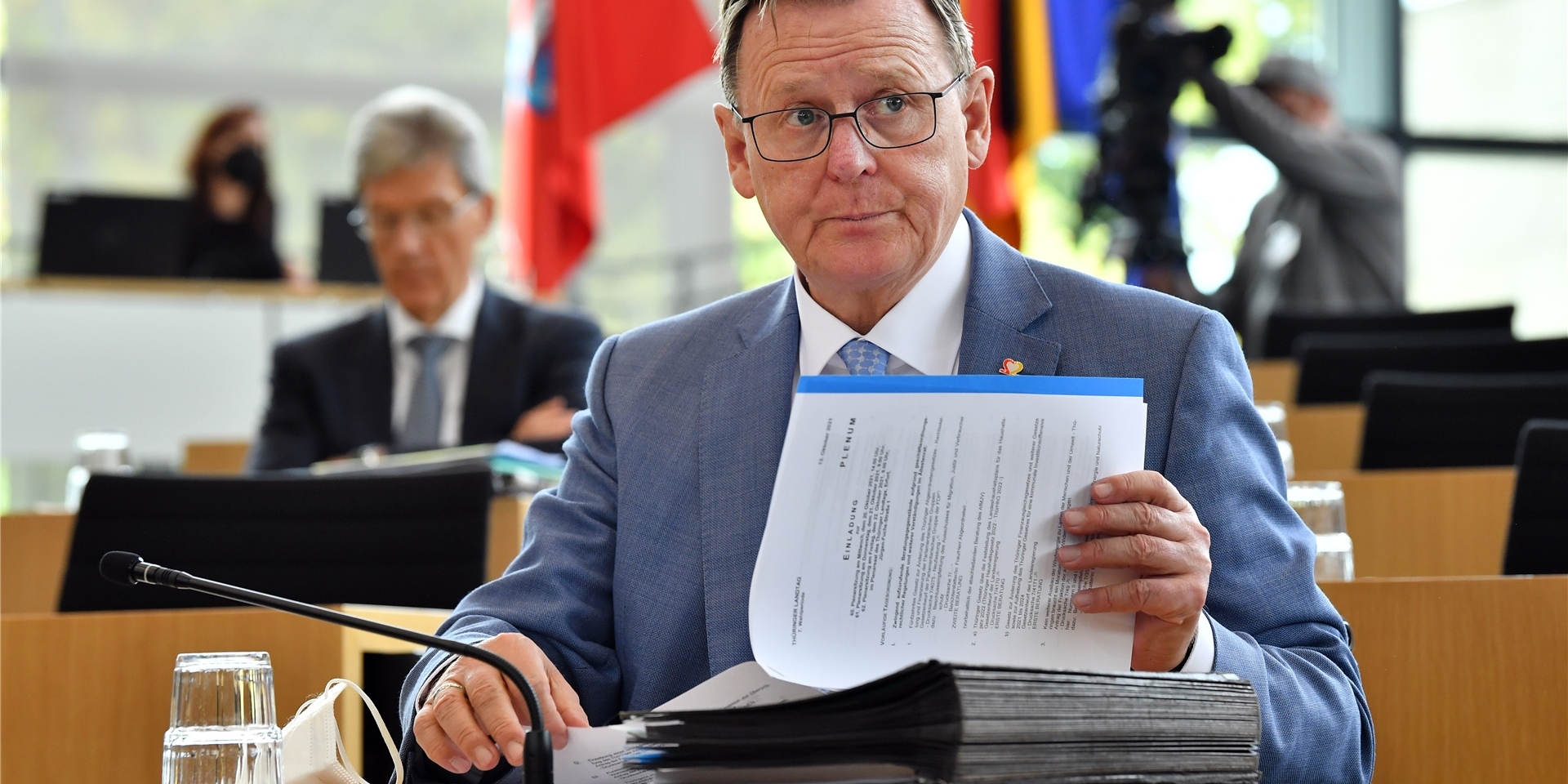 Sieht den Vorschlag seines NRW-Kollegen Hendrik Wüst kritisch: Thüringens Ministerpräsident Bodo Ramelow.