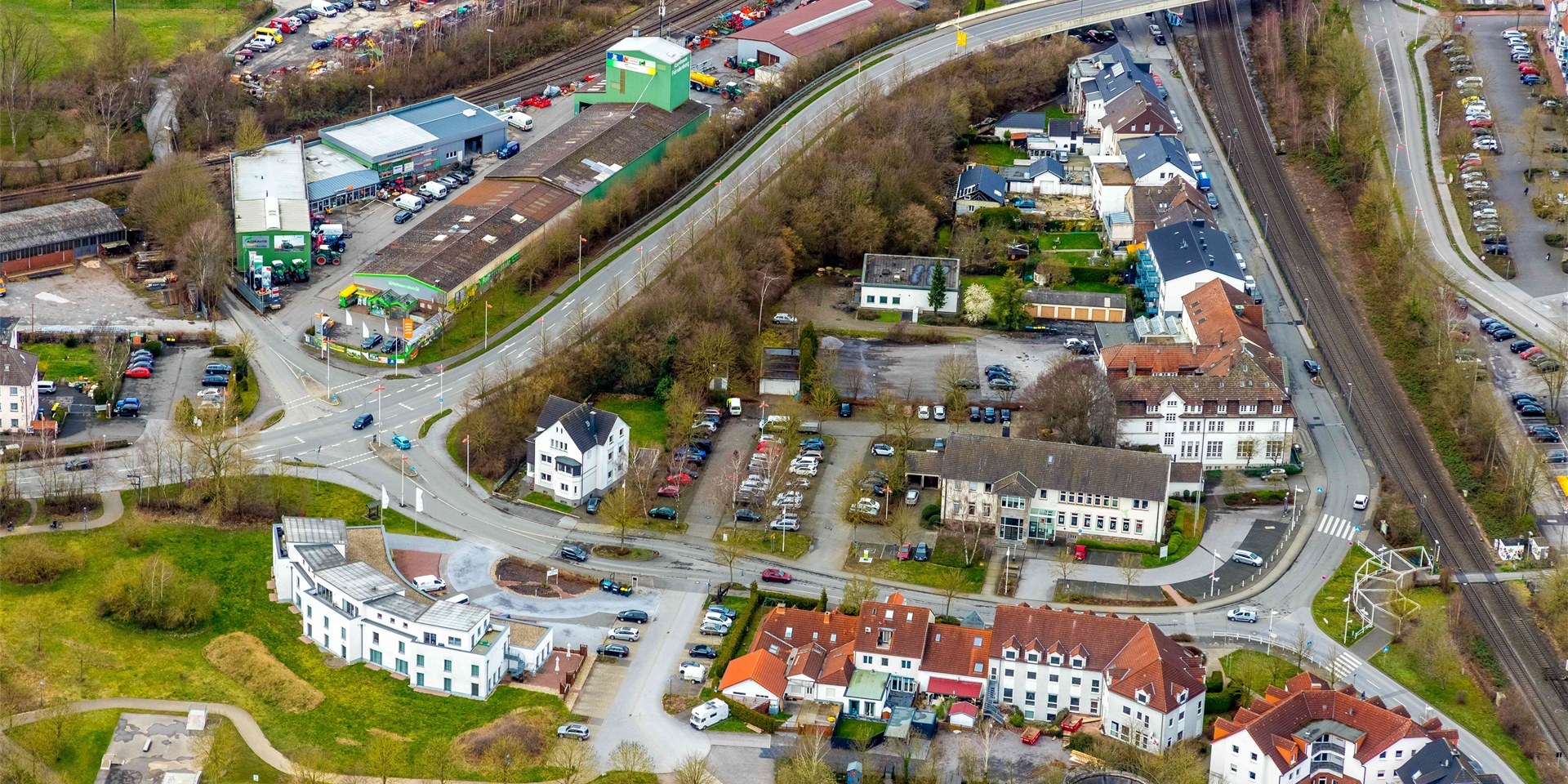 Luftaufnahme von Agravis in Fröndenberg