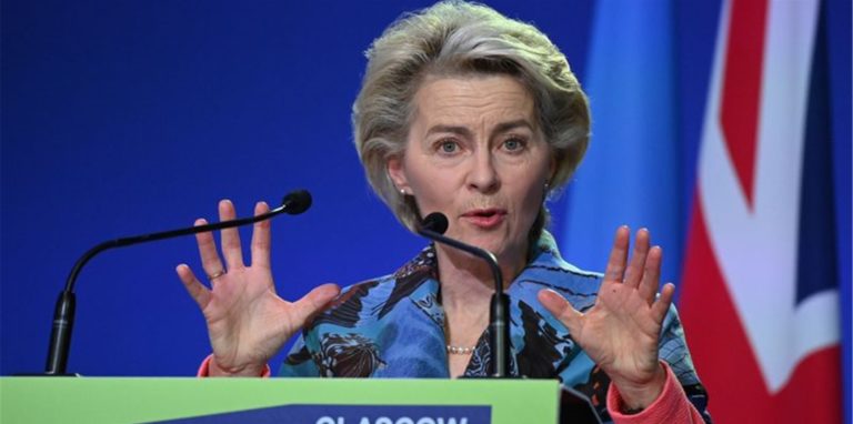 Die EU-Kommissionspräsidentin reiste im Privatjet von Wien nach Bratislava.