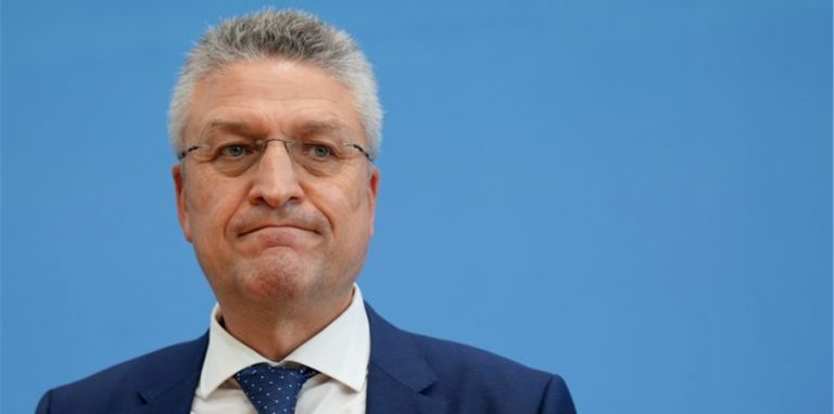 RKI-Präsident Lothar H. Wieler während einer Pressekonferenz in Berlin.